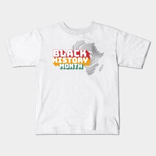 A Black History Month Tribute Kids T-Shirt